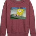 thumbnail image 3 of Spongebob Squarepants - Lessons - Women's French Terry Long Sleeve Shirt, 3 of 6