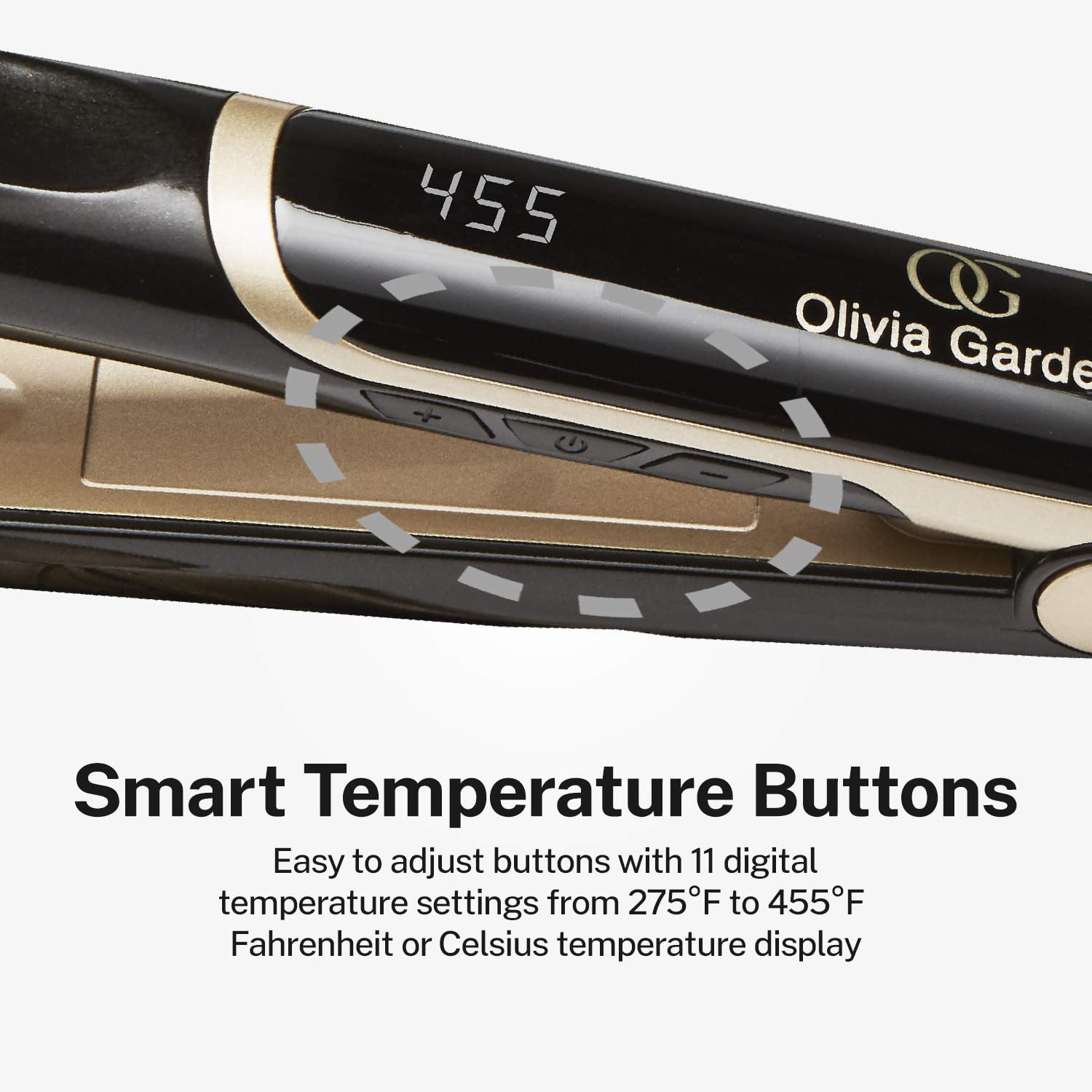 Olivia Garden Ceramic Ion High Performance Professional Flat Iron Walmart