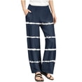 thumbnail image 2 of Piuwrlz Loose Pants Kids Girls Boys Sweatpants Loose Navy Size 4 Years, 2 of 8