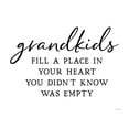 thumbnail image 3 of Lettered And Lined 24x19 Black Modern Framed Museum Art Print Titled - Grandkids, 3 of 5