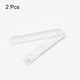 thumbnail image 3 of 2uds Irrompibles Transparentes Reglas 30cm PVC Irrompibles Plegables Reglas Flexibles para Aulas Hogar Oficina, Transparente, 3 of 7