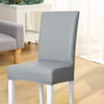 thumbnail image 3 of DOLITY Chair Covers Chair Slipcover Decorative Removable for Ceremony Gray Gray, 3 of 6