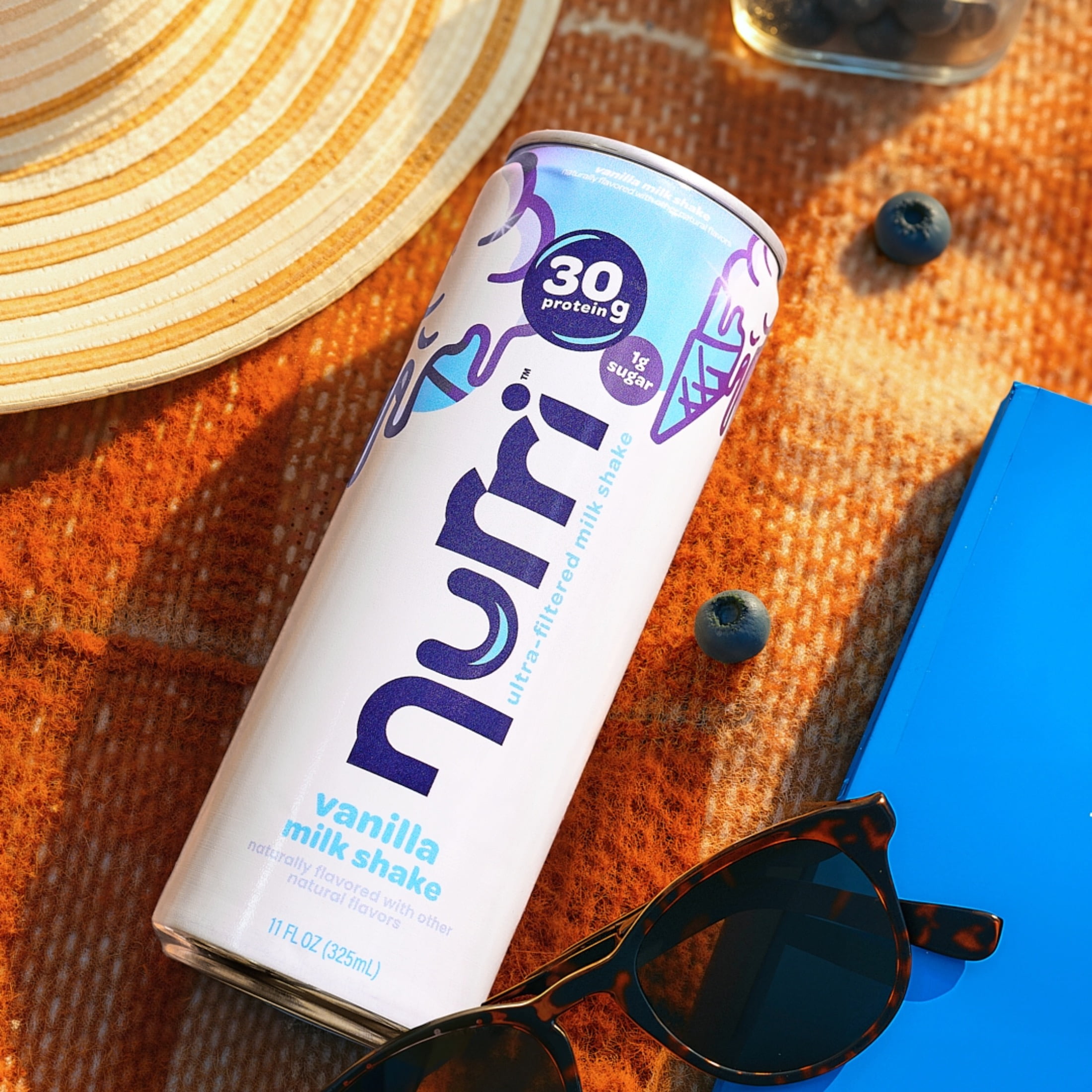 Nurri Ultra-Filtered Milkshake, 30g of Protein, Vanilla, 11 fl oz Can