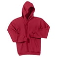 thumbnail image 5 of Port & Company PC78H Mens Core Fleece Pullover Hooded Sweatshirt, Red - Medium, 5 of 7