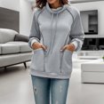 thumbnail image 2 of Vedolay Womens Sweatshirts Fashion Plus Size Pullover Sweater Sweater Clothes for Women Grey,M, 2 of 4