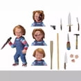 thumbnail image 4 of Muñeca fantasma NECA regresa al alma Chucky culto Chucky versión de lujo muñeca fantasma de terror modelo de mano, 4 of 5