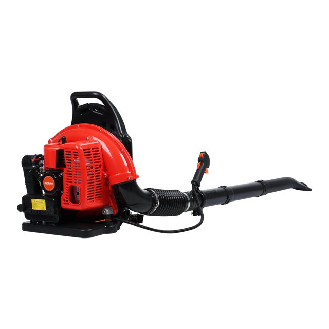 63CC Gas Leaf Blower | 665CFM Debris/Snow Cleaner | 2-Stroke Engine for Yard Maintenance