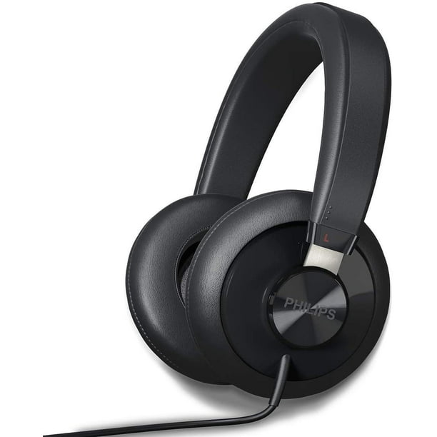 Auriculares con cable Philips SHP6000 HiFi estéreo con audio de alta resolución, graves profundos y comodidad superior