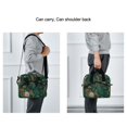 thumbnail image 5 of FORMRS Reusable Lunch Bag for Work School Leakproof Insulated Cooler with Adjustable Shoulder Strap, Tiger and Peacock Pattern, 5 of 6