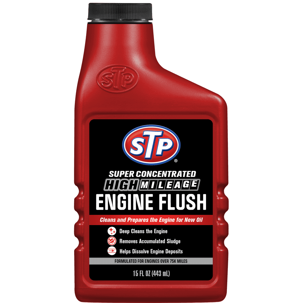 STP® Super Concentrated High Mileage Engine Flush (15 fl. oz