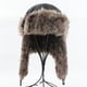 thumbnail image 5 of Gorra de trampero Fdelink, gorro de invierno para hombre, impermeable, resistente al viento, para esquí, con orejeras frías, gorra de béisbol negra, 5 of 8