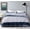 Blue Patchwork, variant on SLEEPBELLA Washed Double Layer Muslin 100% Cotton Comforter Set Queen Size, Boho Yellow Patchwork Fluffy Thick Checked Bedding Set, Soft Breathable (1 Comforter, 2 Pillow Shams)