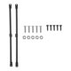 thumbnail image 2 of Pasamanos De Concha 2 uds accesorios de pasamanos de carcasa de cuerpo de Metal para 1/10 RC Crawler Axial SCX10 90046 Likrtyny  libre de BPA, 2 of 9