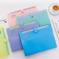 thumbnail image 3 of Carpeta de archivos desplegable Baoblaze A4 12 compartimentos Amarillo, 3 of 6