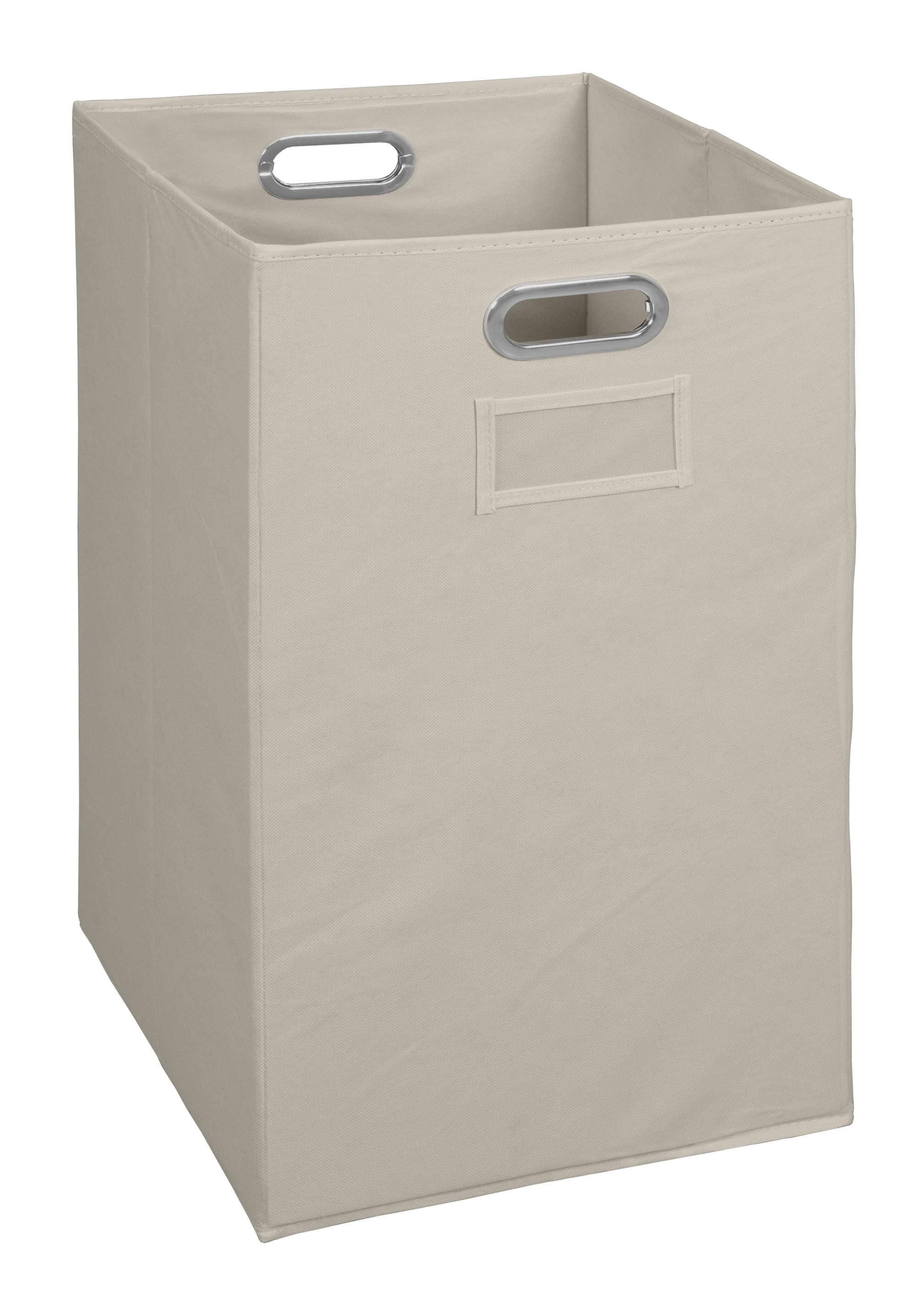 Niche Foldable Fabric Laundry Bin Natural