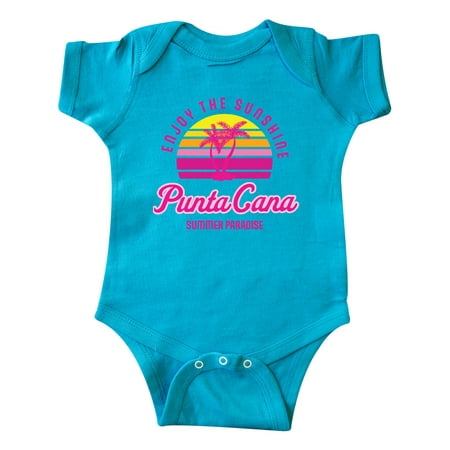 

Inktastic Enjoy The Sunshine Punta Cana Summer Paradise Gift Baby Boy or Baby Girl Bodysuit