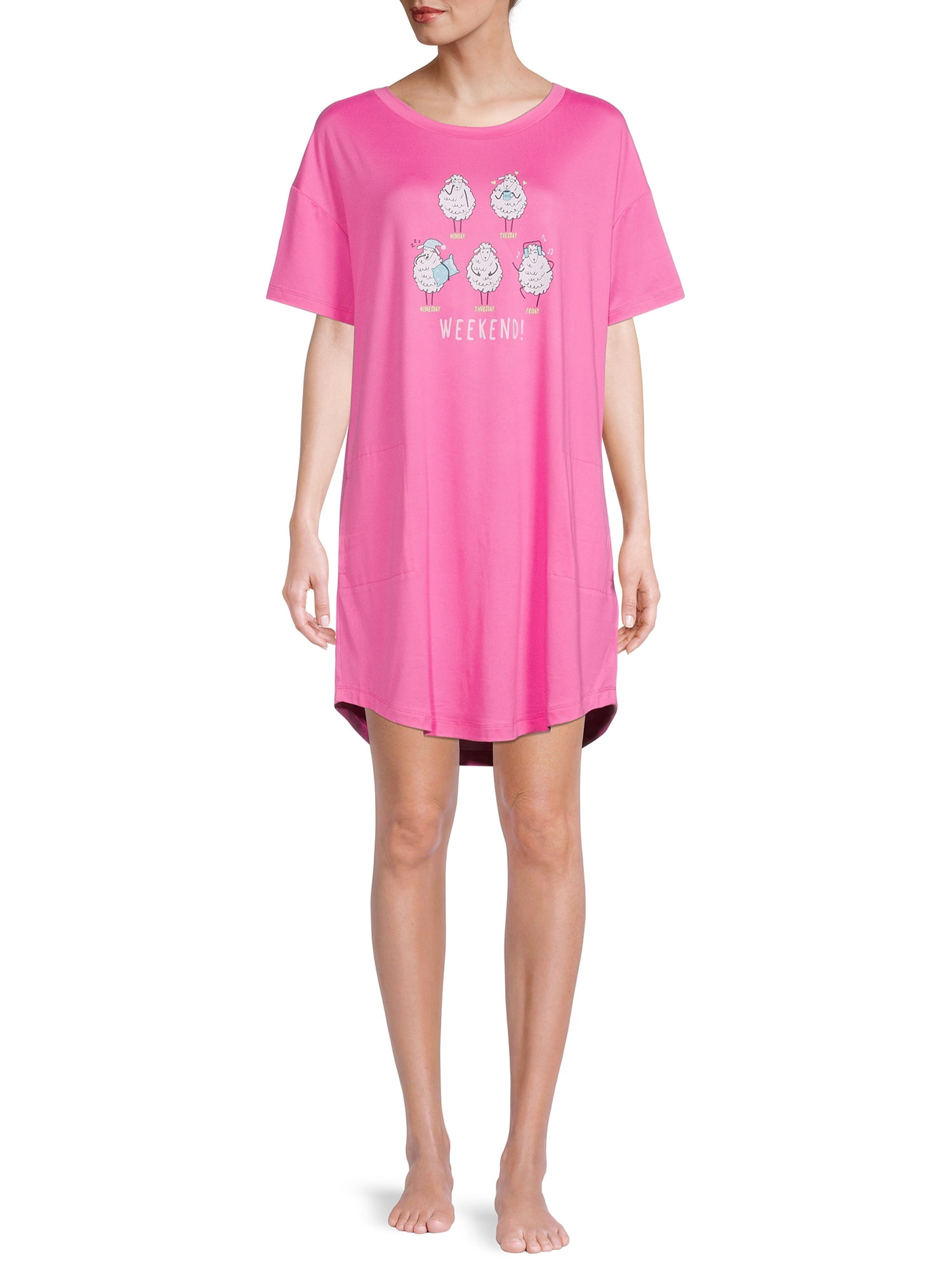 Secret Treasures Women's Sheep Sleepshirt