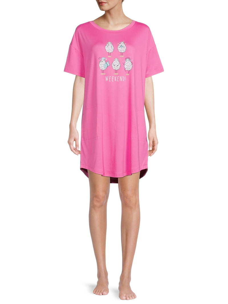 Secret Treasures Women's Sheep Sleepshirt - Walmart.com