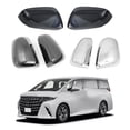 thumbnail image 4 of Yimiti Car Side Rearview Mirror Cover Cap Trim For Alphard For Vellfire 40 Series 2023,Silver, 4 of 6
