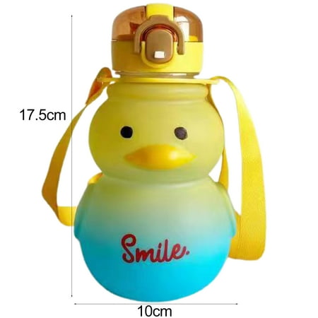 

SUZY Duck Water Cup Water-drinking Suspender Cute Handle Sealed Drinking Bottle