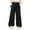Black, variant on Girls Cargo Pants Relaxed Fit Baggy Pants Kids Straight Leg White Cargo Pants with Pockets Girls Clothes Size 12-13 Years