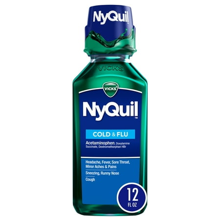 UPC 323900014268 product image for Vicks NyQuil Nighttime Cold & Flu Relief  Original Flavor  12 fl oz | upcitemdb.com