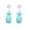 thumbnail image 2 of Memo Clip Holder Metal Memo Clips Pineapple Shaped Place Cards Clip Holder Tabletop Decorations Sky-Blue 12.5*4cm Elegant Graduation 2Set, 2 of 3