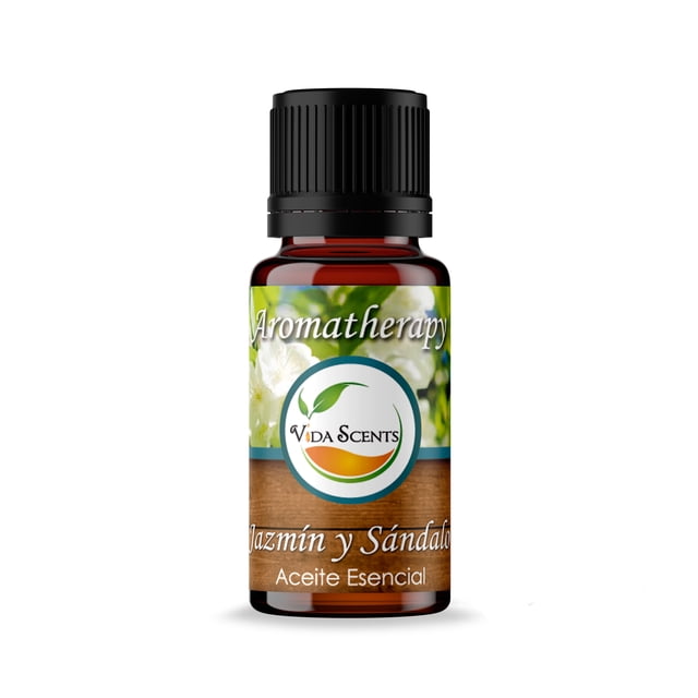 Aceite Esencial de Sándalo y Jazmin - Aromaterapia 10 ML Vida Scents aceite_esencial_Sándalo_Jazmin_10