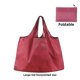 thumbnail image 5 of Bolsa ecológica impresa plegable portátil de poliéster impermeable de tela Oxford, bolsa de compras cuadrada, bolsa de almacenamiento pequeña con impresión, 5 of 5