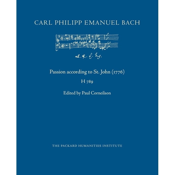 Passion according to St. John (1776), (Paperback)