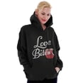 thumbnail image 3 of Love Bites Funny Single Valentine Day Hoodie Sweatshirt Women Brisco Brands S, 3 of 6