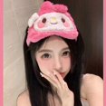 thumbnail image 5 of Sanrio Kuromi My Melody Kawaii Girl Blackout Plush Sleep Eye Mask Eyeshade Peluche Eyepatch Cinnamoroll Pompompurin Holiday Gift, 5 of 10