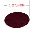 thumbnail image 2 of FUTATA Super Soft Fluffy Floor Rug Washable Shag Rug Shaggy Area Rug Bedroom Dining Room Anti-skid Carpet Yoga Mat Child Play Mat, 2 of 5