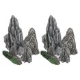 thumbnail image 2 of Shisuyan Rockery Garden Landscaping Resin 8Pcs 2.0In, 2 of 9