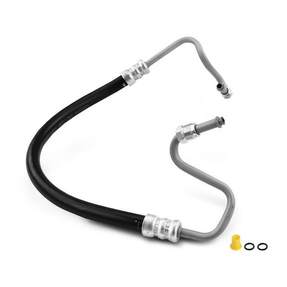 Power Steering Pressure Line Hose Assembly 1 - Compatible with 1988 - 1995 Chevy C1500 4.3L V6 1989 1990 1991 1992 1993 1994