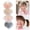 A, variant on Macaron Hair Bands for Girls, 320 Coloured Rubber Ties for Children's Hair Accessories, Ideal for Babies and Young Girls, 320PCS