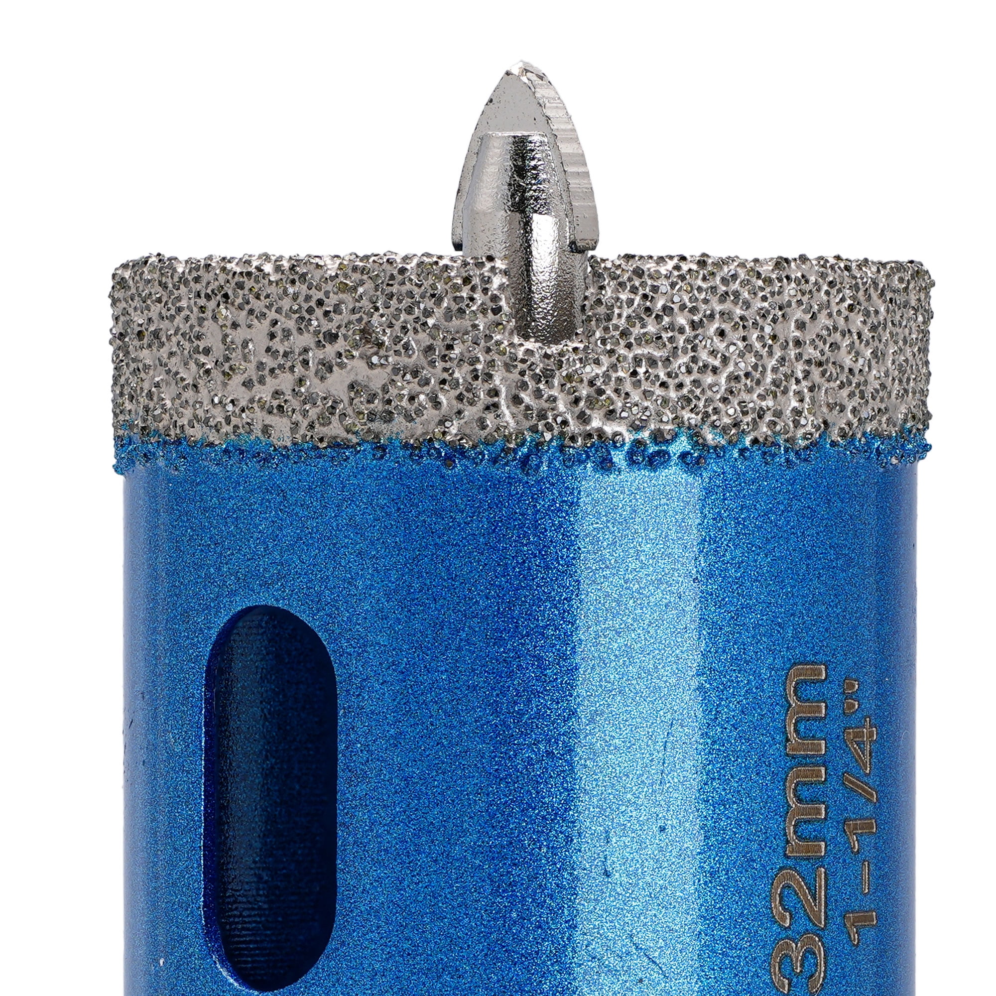 ILOVETOOL 2Pcs 32mm 1-1/4'' Diamond Hole Saw Glass Stone Marble Ceramic Tile Drill Bits with Center Pilot Bit Center Position Hole Opener