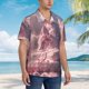 thumbnail image 3 of Fotbe Pink Lotus Buddha Camisa Hawaiana para Hombre Unisex – Camisa Casual de Verano con Botones de Manga Corta de Algodón y Lino,X-Large, 3 of 7