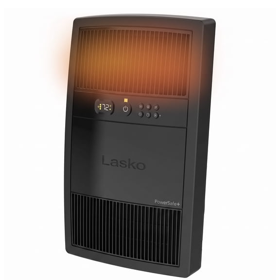 Lasko CC24810 Black 1500W 3 Speed, Timer, Tip-Over Switch, Ceramic Console Space Heater