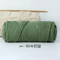 thumbnail image 1 of Granjero Gordo Hilo de lana teñido a mano para tejer y crochet, 200 g de hilo de lana suave y duradero, verde B, 1 of 4