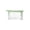 Green, variant on Linnome Transparent PVC Stationery Bag Waterproof Large Capacity Pencil Pouch - Clear Triangular Teens Pen Bag with Zipper & Loop - Exam Office Travel Makeup Organizer Case