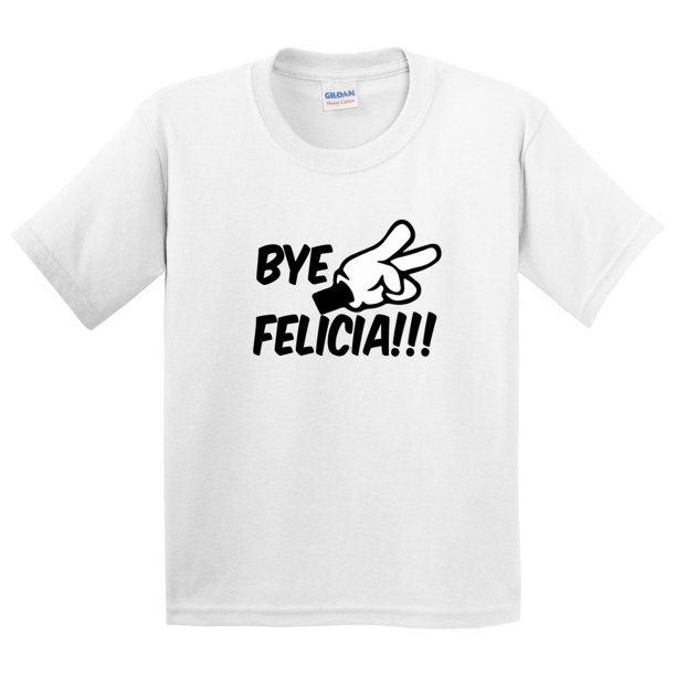 True Way True Way 432 Youth T Shirt Bye Felicia Large White Walmart Com Walmart Com