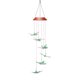thumbnail image 1 of Encantadora Lámpara De Campana De Viento Led Que Cambia De Color, Lámpara De Campana De Viento En Espiral Con Energía Solar Para Balcón De Valla Minnieouse HA025690-02, 1 of 6