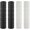 Black and White, variant on 2 Pairs Bicycle Handle Bar Grips Mushroom Grips for BMX/Road Mountain Bikes