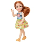 ​Barbie Club Chelsea Doll (6-inch) with Red Hair, Wearing Sloth Graphic