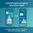 thumbnail image 6 of Philips Avent Anti-colic Nipples - Flow 1, 2-Pack, SCY761/02, 6 of 12