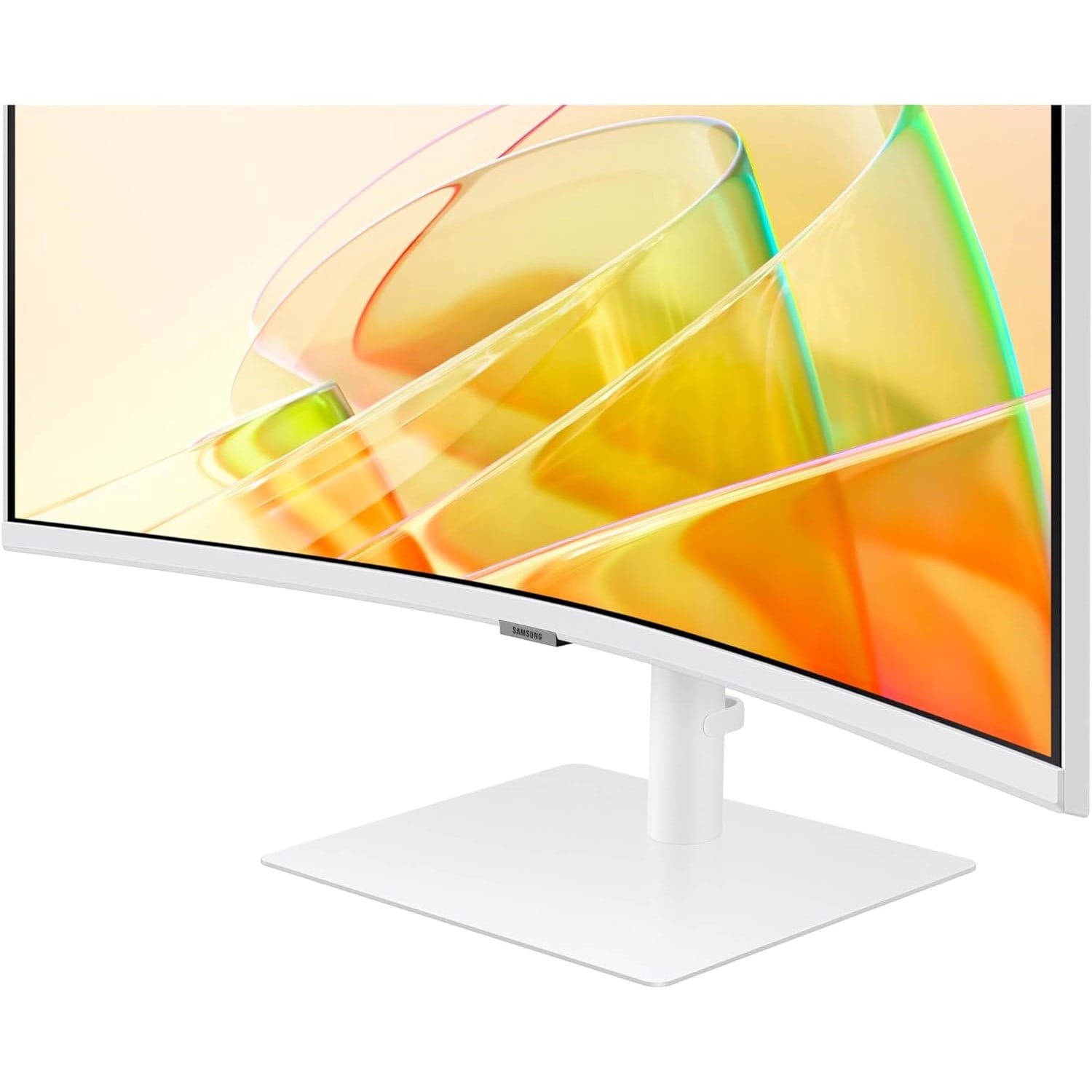 Samsung 34" ViewFinity S65TC Ultra-WQHD 100Hz AMD FreeSync HDR10 Curved Monitor Bundle with Tech Smart USA Elite Suite 18 Standard Editing Software Bundle + 2 Year CPS Enhanced Protection Pack