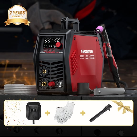 ARCCAPTAIN Plasma Cutter CUT55 Prolux 55 Amps Dual Voltage 120V 240V Non-Touch Pilot Arc