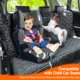 thumbnail image 2 of Funda de asiento de coche para perros Meginc Bench para asiento trasero impermeable para SUV, 2 of 7