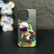 thumbnail image 5 of Fashion Graffiti iPhone15 Case Suitable for iPhone14 13Pro Max Models Cartoon Animal Pattern Matte Plated Soft Silicone Material, 5 of 5
